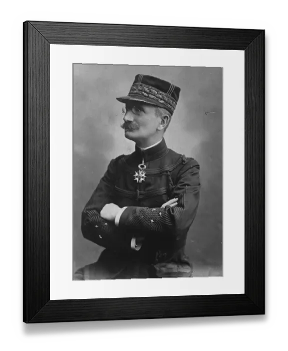 Framed Print : French General indicted. General Percin, who has been compelled to appear before Framed Print : French General indicted. General Percin, who has been compelled to appear before