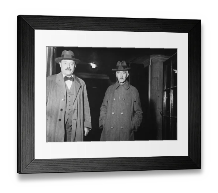 Framed Print : Spanish Monarchy plot. Colonel Macia ( right ), organiser of the plot against Framed Print : Spanish Monarchy plot. Colonel Macia ( right ), organiser of the plot against