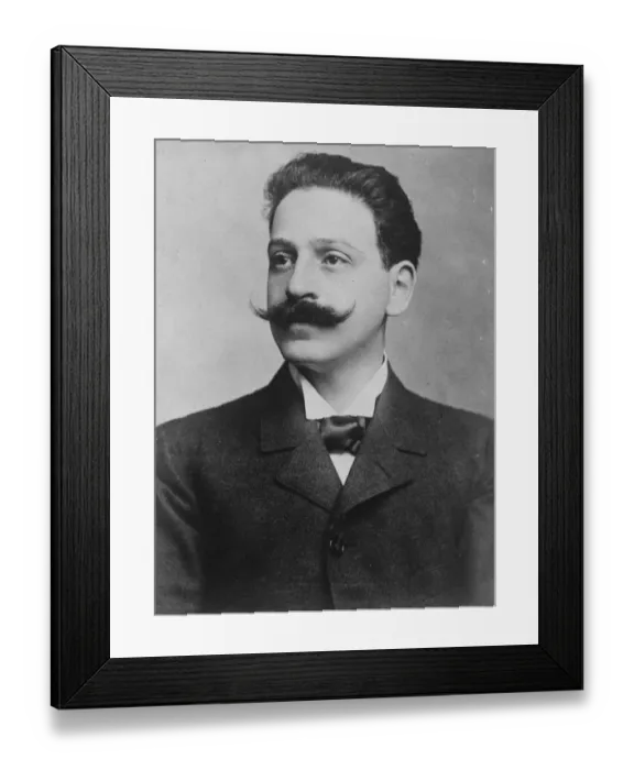 Framed Print : M Klotz the deputy for the department of the Somme, who is to visit Canterbury to Framed Print : M Klotz the deputy for the department of the Somme, who is to visit Canterbury to
