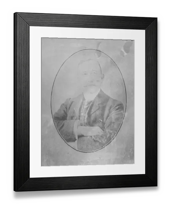 Framed Print : Showman as Parliamentary Candidate Mr Pat Collins, the millionaire showman who