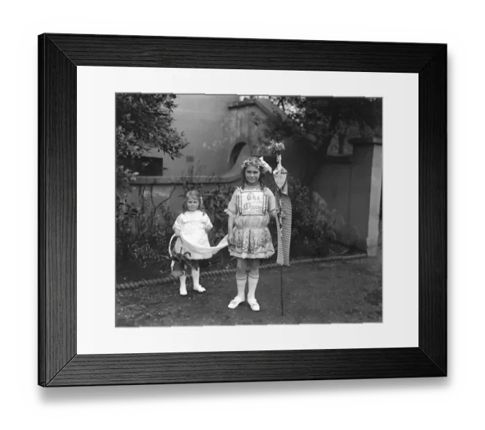 Framed Print : Miss Mabel Ducat, Londons May Queen