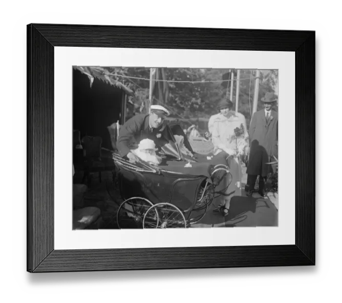 Framed Print : Marquess of Angleseys tenants and the Anglesey twins The twin son and daughter of Lord Framed Print : Marquess of Angleseys tenants and the Anglesey twins The twin son and daughter of Lord