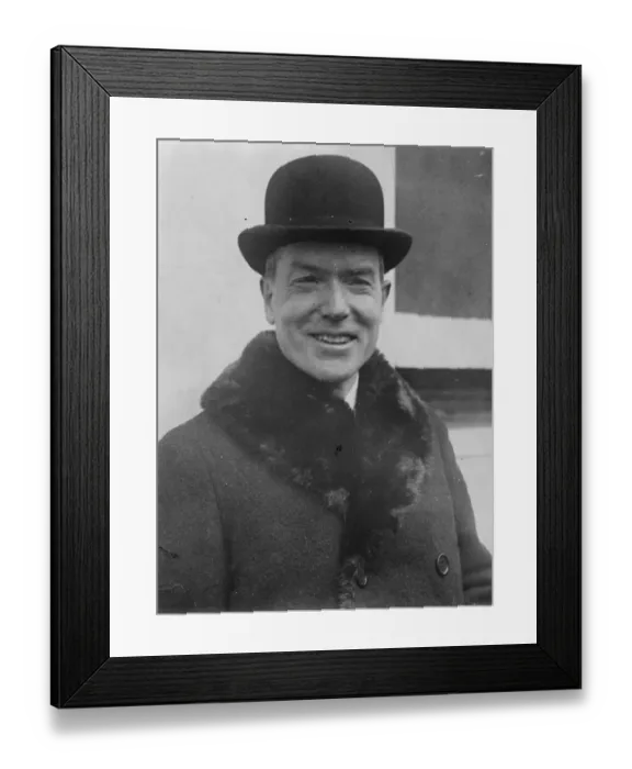 Framed Print : John D Rockefeller Jnr. Posed. 1926 Framed Print : John D Rockefeller Jnr. Posed. 1926