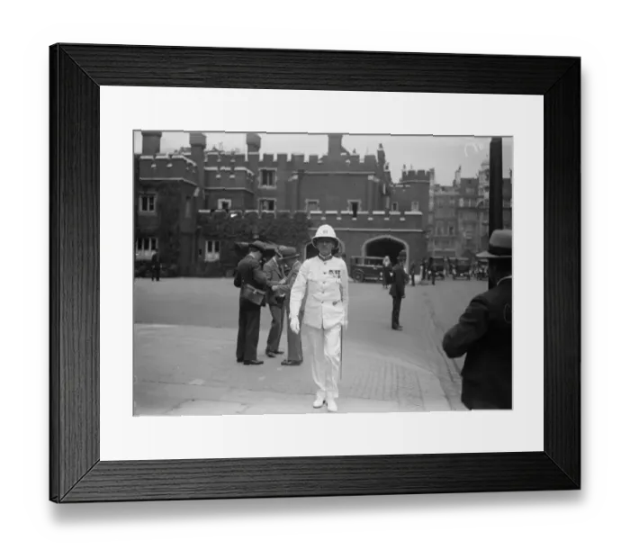 Framed Print : Prince of Wales holds a levee. Mr Arthur Brackendy Provisional Commissioner of Framed Print : Prince of Wales holds a levee. Mr Arthur Brackendy Provisional Commissioner of