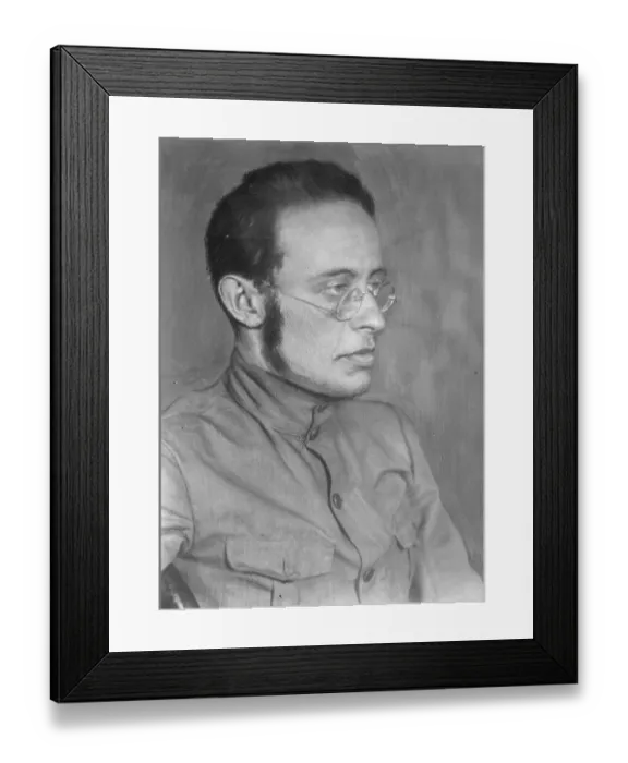 Framed Print : Karl Radek, latest portrait from Moscow. 4 December 1924 Framed Print : Karl Radek, latest portrait from Moscow. 4 December 1924