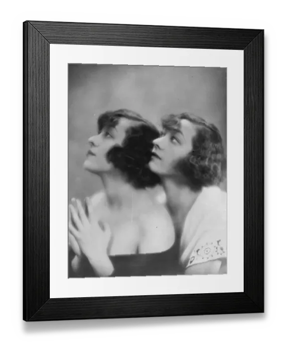Framed Print : The Dolly sisters, who have taken New York by storm. Jenny on the left Rosie Framed Print : The Dolly sisters, who have taken New York by storm. Jenny on the left Rosie