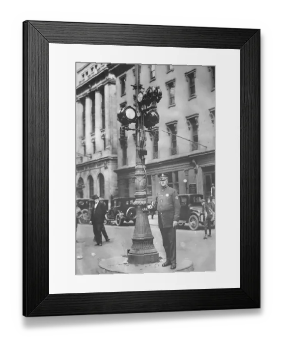 Framed Print : Remarkable Night Signal Device This device, which has been installed at Broad and Arch Streets Framed Print : Remarkable Night Signal Device This device, which has been installed at Broad and Arch Streets