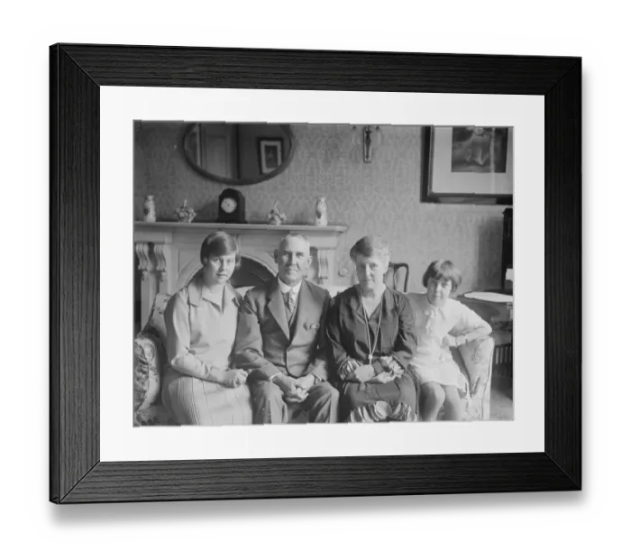 Framed Print : Sir C James Parr, C M G, New High Commissioner for New Zealand, photographed in Framed Print : Sir C James Parr, C M G, New High Commissioner for New Zealand, photographed in