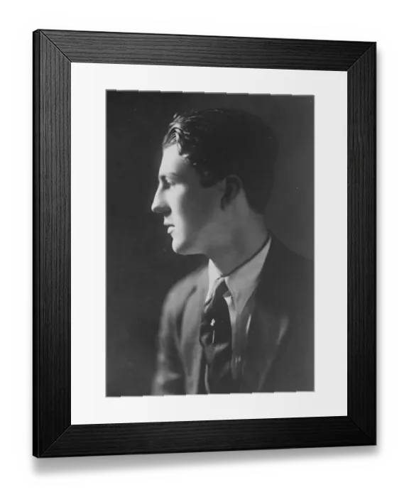 Framed Print : The Honourable David Tennant ( third son of Lady Grey of Fallodon ) 20 December 1924 Framed Print : The Honourable David Tennant ( third son of Lady Grey of Fallodon ) 20 December 1924