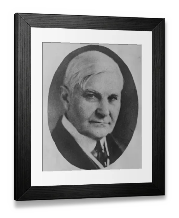 Framed Print : President Harding Appoints His Double To Diplomatic Post Dr J Morton Howell of Dayton