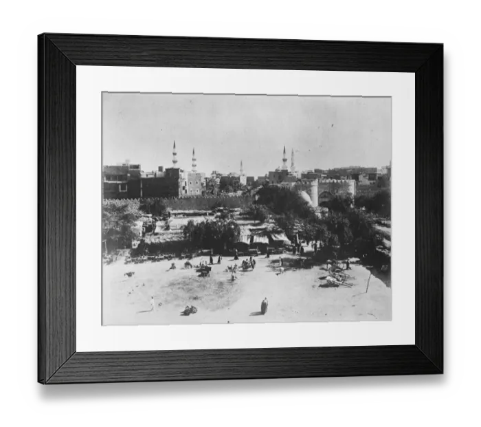 Framed Print : Mecca and Medina. General view of Medina. 1925 Framed Print : Mecca and Medina. General view of Medina. 1925