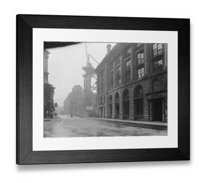 Framed Print : London, County Fire Office, Lombard Street 9 May 1920