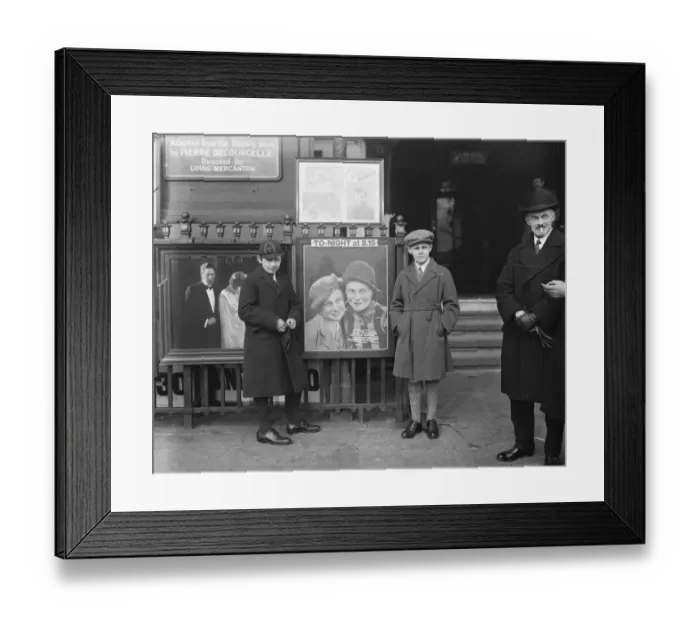 Framed Print : The other Little Vagabond comes to London from Paris Little Jean Forest ( right ) Framed Print : The other Little Vagabond comes to London from Paris Little Jean Forest ( right )