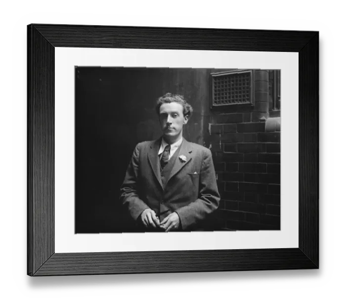 Framed Print : Mr Church, Central News editor, 30 June 1926 Framed Print : Mr Church, Central News editor, 30 June 1926