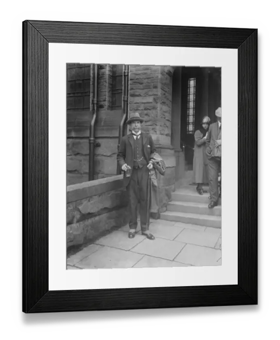 Framed Print : Lord Strachie at Harrogate Lord Strachie who is among the notable visitors to Harrogate