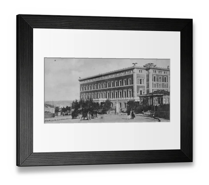 Framed Print : Constantinople on the coast of Turkey Pera the German Embassy 27 November 1922 Framed Print : Constantinople on the coast of Turkey Pera the German Embassy 27 November 1922