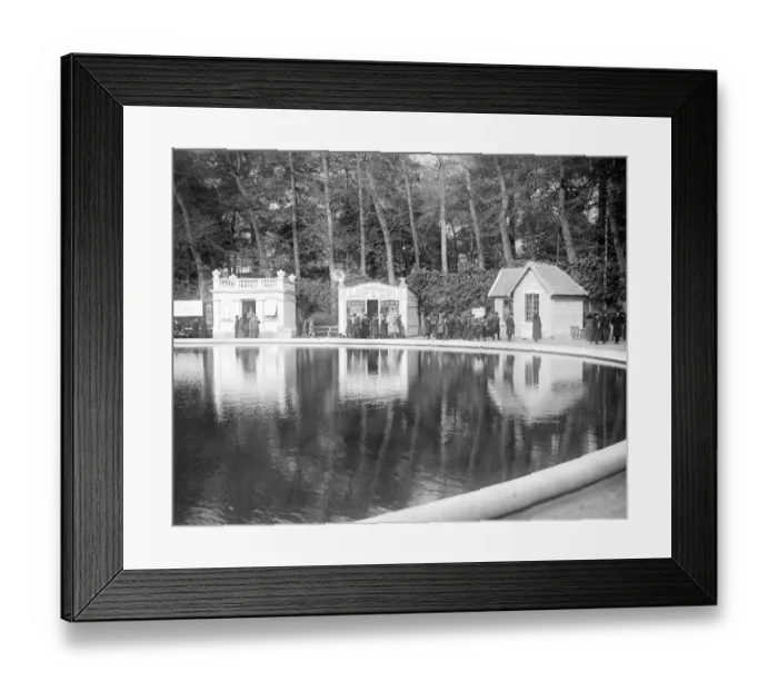 Framed Print : The Brussels Trade Fair. 30 April 1920