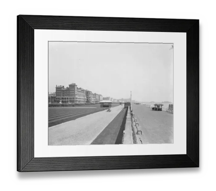 Framed Print : Hove - the lawns. 1925 Framed Print : Hove - the lawns. 1925