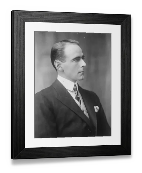 Framed Print : Mr Nigel Colman, Conservative Candidate for Brixton by election. 4 June 1927 Framed Print : Mr Nigel Colman, Conservative Candidate for Brixton by election. 4 June 1927