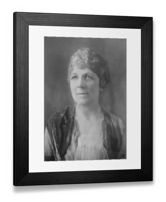 Framed Print : Wife of American President Seriously Ill Mrs Harding the wife of the American President Framed Print : Wife of American President Seriously Ill Mrs Harding the wife of the American President