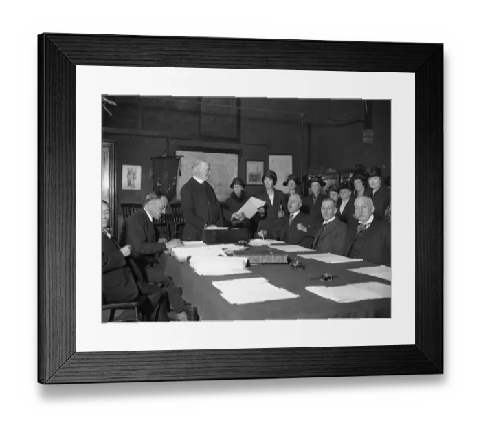 Framed Print : The distribution of Ducketts Charity ( charity for people who have been in Framed Print : The distribution of Ducketts Charity ( charity for people who have been in