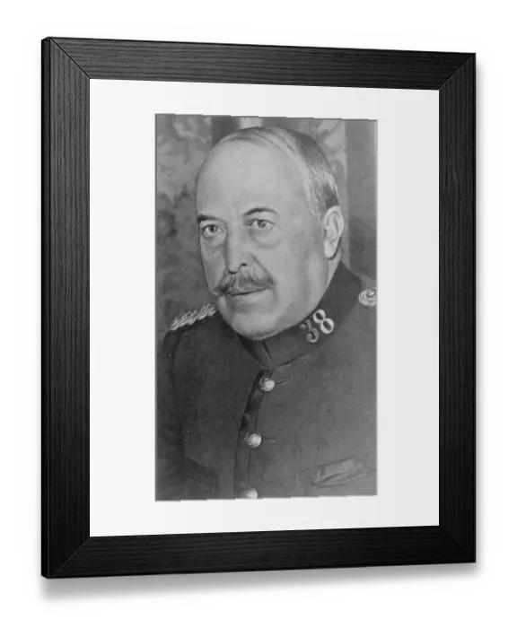 Framed Print : Spains War Lord resigns. General Aguilera, President of the Supreme Council of war Framed Print : Spains War Lord resigns. General Aguilera, President of the Supreme Council of war