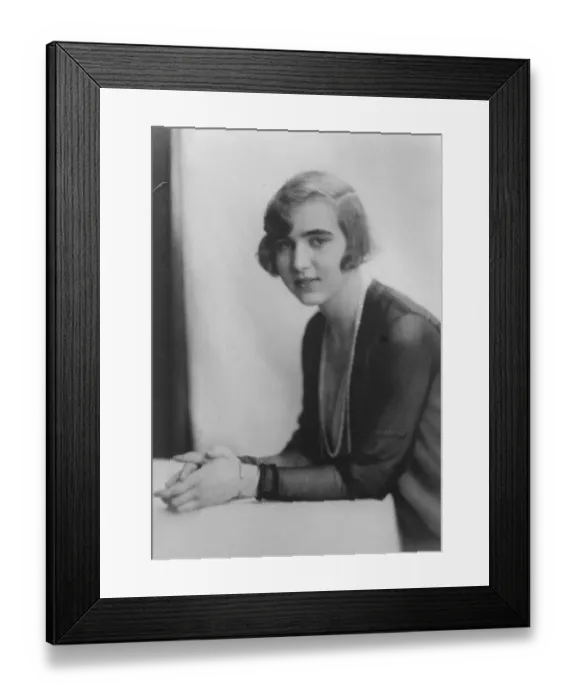 Framed Print : Princess Ingrid of Sweden. 16 April 1928 Framed Print : Princess Ingrid of Sweden. 16 April 1928