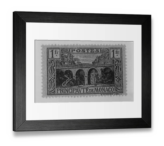 Framed Print : Lily langtrys villa on postage stamp. How many private individuals can boast Framed Print : Lily langtrys villa on postage stamp. How many private individuals can boast