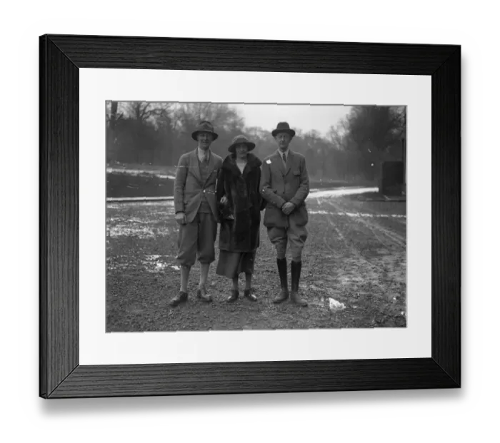 Framed Print : Lord North Coming of Age. Lord North ( left ) with his parents, the Earl and Countess