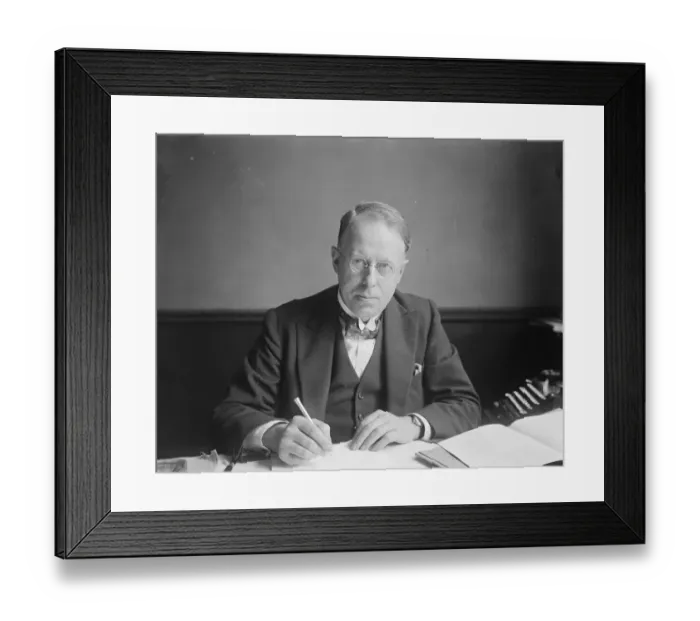 Framed Print : Mr Pook. 1 June 1929