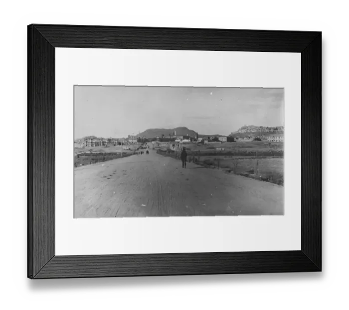 Framed Print : A Worthy New Capital for Turkey Angorra, showing the extensive new building in Framed Print : A Worthy New Capital for Turkey Angorra, showing the extensive new building in