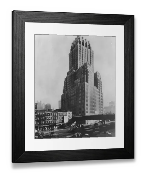 Framed Print : Full of right and wrong numbers New Yorks latest skyscraper in the midst of a slum Framed Print : Full of right and wrong numbers New Yorks latest skyscraper in the midst of a slum