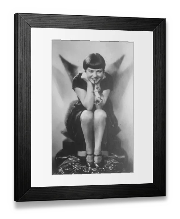 Framed Print : Miss Truus Van Alten, Hindenburgs niece, who has just made her first appearance