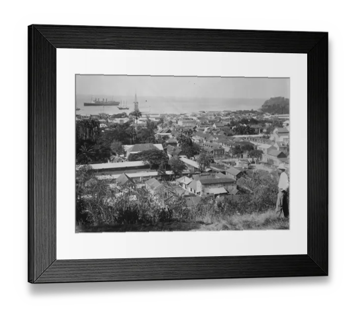 Framed Print : Martinique 4 November 1925 Framed Print : Martinique 4 November 1925