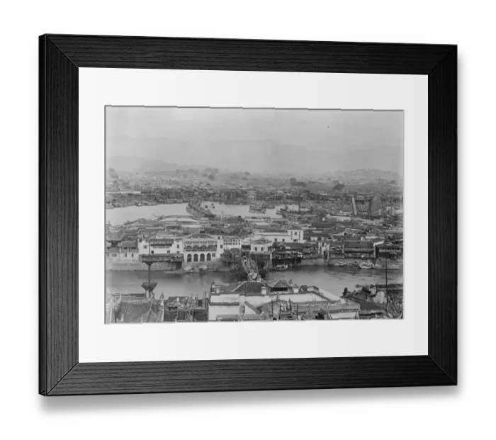 Framed Print : Foochow in China 2 December 1919 Framed Print : Foochow in China 2 December 1919