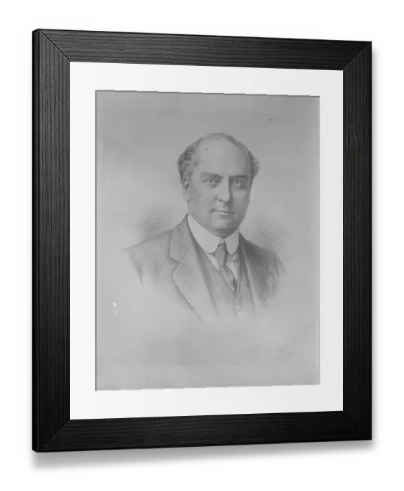 Framed Print : Sir Robert J Thomas, Mid Liberal for Anglesey. 21 October 1922