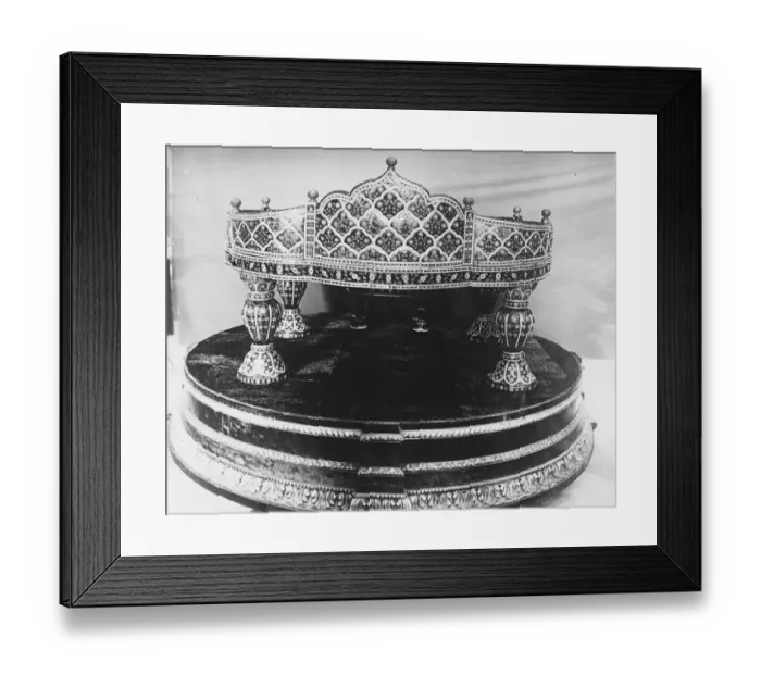 Framed Print : Imperial Turkish treasury at Stamboul opened to the public for the first time Framed Print : Imperial Turkish treasury at Stamboul opened to the public for the first time