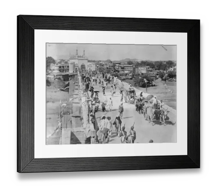 Framed Print : The Prince in Great Centre of Mohammedanism City of Hyderabad, India, showing Framed Print : The Prince in Great Centre of Mohammedanism City of Hyderabad, India, showing