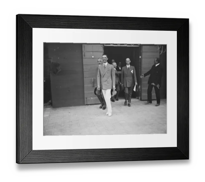 Framed Print : On the Lido Prince Umberton ( Crown Prince of Italy ) Framed Print : On the Lido Prince Umberton ( Crown Prince of Italy )