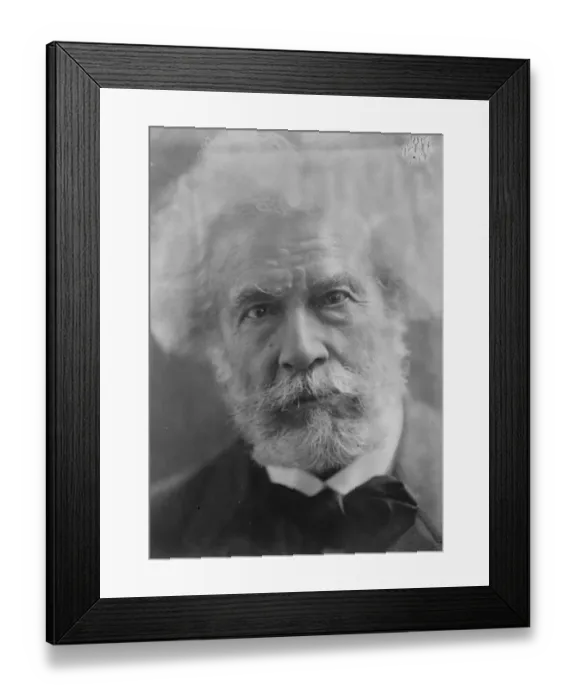 Framed Print : World famed astronomer ill. M Camille Flammarion, the world famous astronomer Framed Print : World famed astronomer ill. M Camille Flammarion, the world famous astronomer