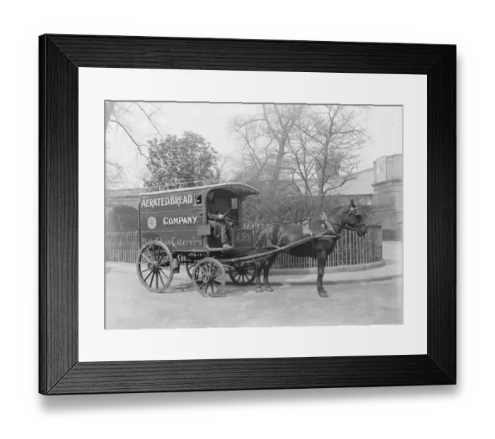 Framed Print : Taken for the Aerated Bread Company. 7 April 1920 Framed Print : Taken for the Aerated Bread Company. 7 April 1920