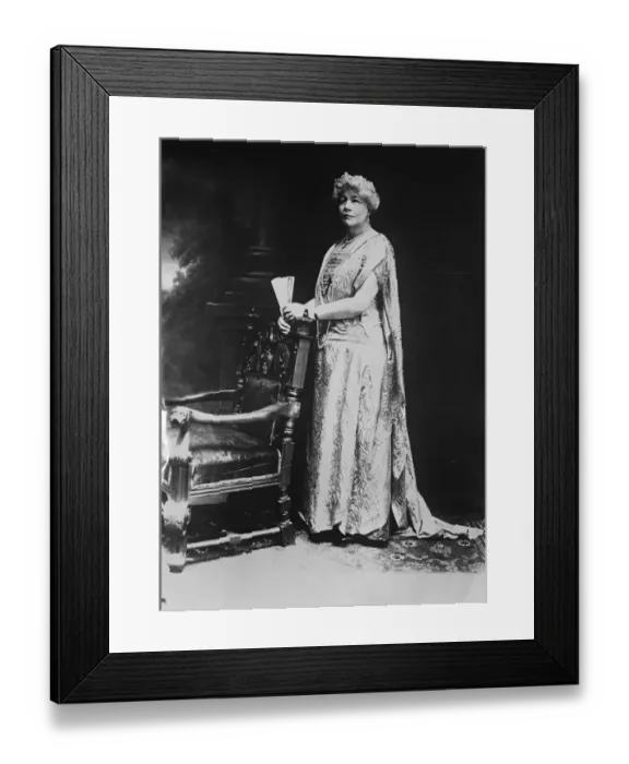 Framed Print : The Acting Vicerine of India. Her Excellency, Lady Goschen. July 1929