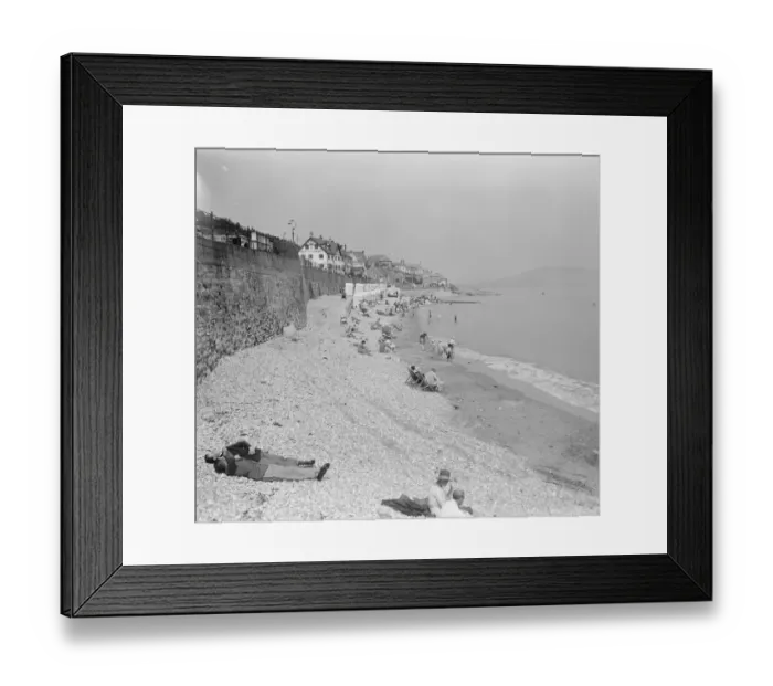 Framed Print : Lyme Regis. 1925 Framed Print : Lyme Regis. 1925