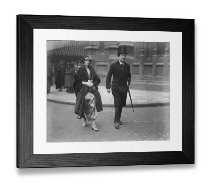 Framed Print : The Marquis and Marchioness of Headfort. The Marquis is a Senator of the Irish Free State Framed Print : The Marquis and Marchioness of Headfort. The Marquis is a Senator of the Irish Free State
