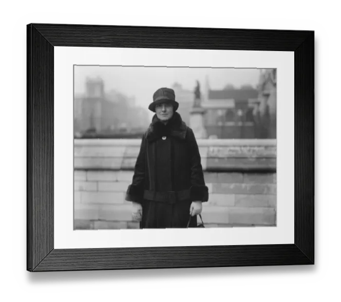 Framed Print : Miss Nancy Stewart Parnell B A 9 March 1927 Framed Print : Miss Nancy Stewart Parnell B A 9 March 1927