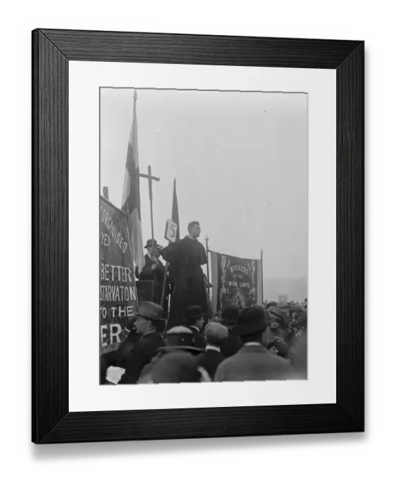 Framed Print : Labours May Day Celebration. There was a Labour May Day celebration in Hyde Park, London Framed Print : Labours May Day Celebration. There was a Labour May Day celebration in Hyde Park, London