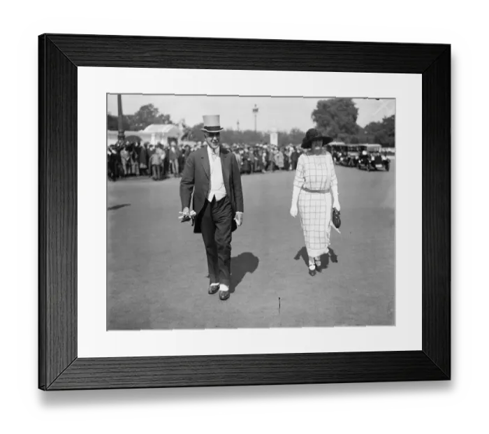 Framed Print : Garden Party at Buckingham Palace Sir A Griffith Boscawen and Lady Boscawen arriving 26 Framed Print : Garden Party at Buckingham Palace Sir A Griffith Boscawen and Lady Boscawen arriving 26