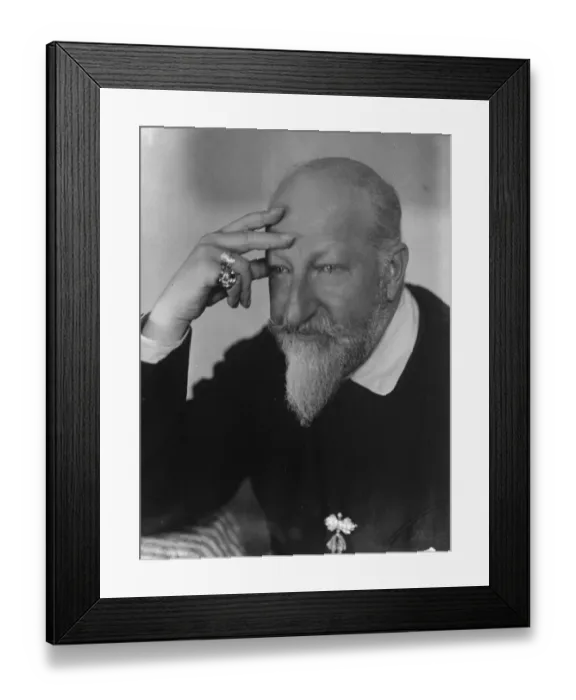 Framed Print : Ex King Ferdinand of Bulgaria. 13 January 1928 Framed Print : Ex King Ferdinand of Bulgaria. 13 January 1928