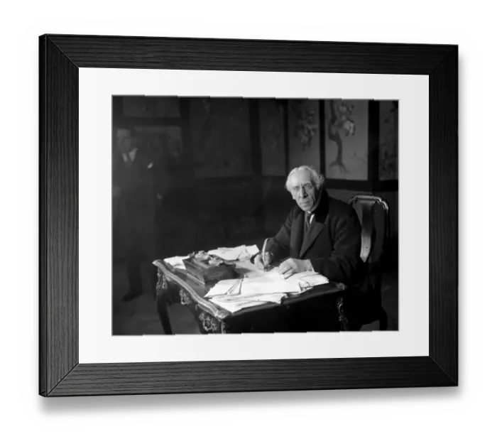 Framed Print : Mr Israel Zangwill (posing for the film series, Secrets of Handwriting ). 30 January Framed Print : Mr Israel Zangwill (posing for the film series, Secrets of Handwriting ). 30 January