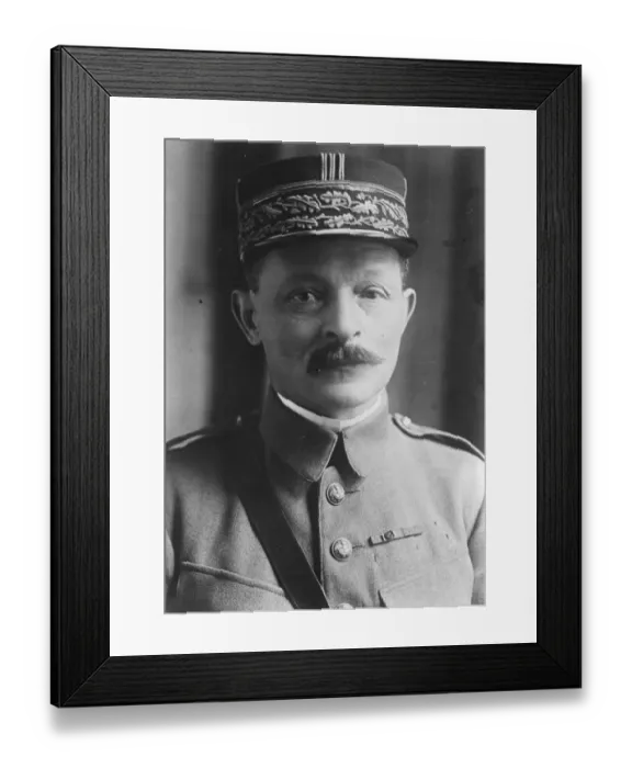 Framed Print : General Weygard. 31 August 1926 Framed Print : General Weygard. 31 August 1926
